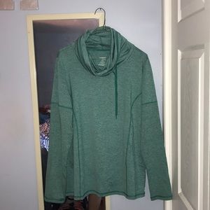Danskin sweatshirt with cow neck